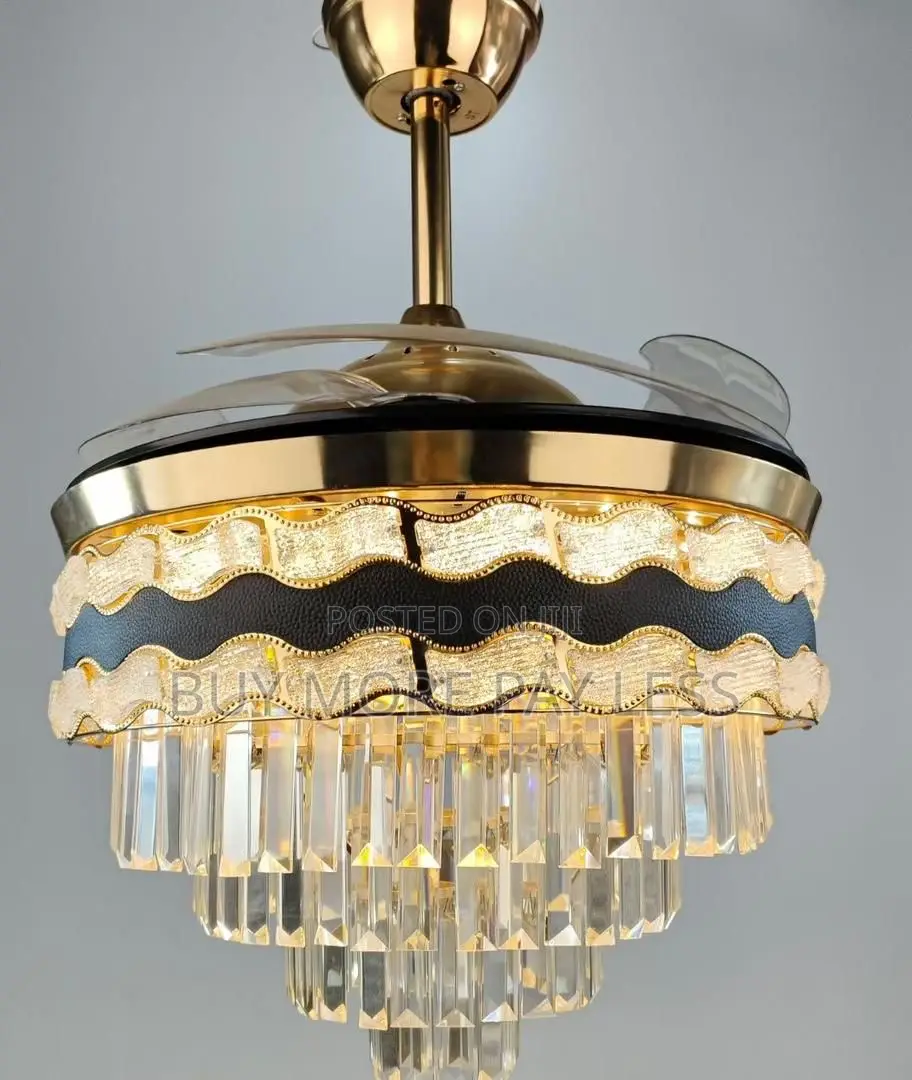 Chandelier Light With Fan