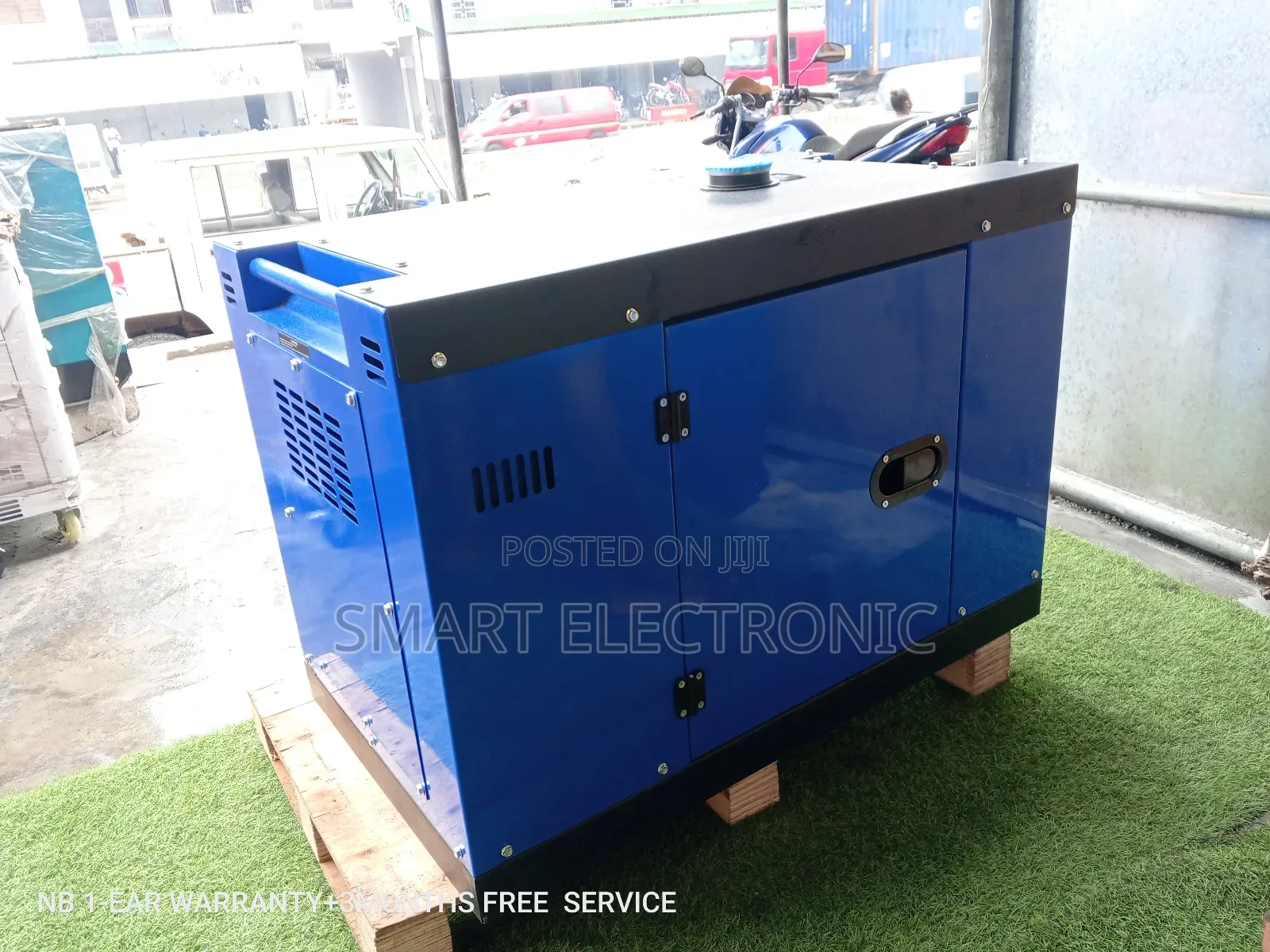 15kw 16500W Silent Diesel Generator Keystart Perkins UK Made