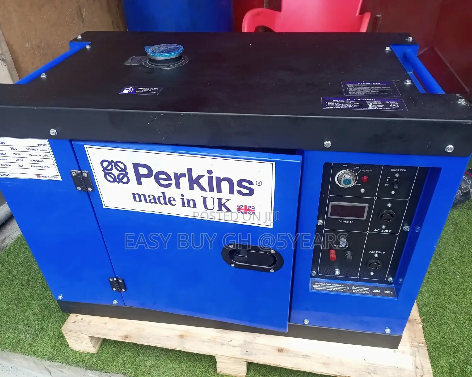 Original UK Made Perkins Quality Generator.