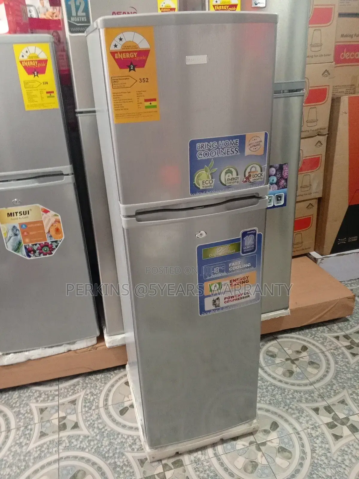 Keep Fresh Nasco Double Door Fridge Brand New