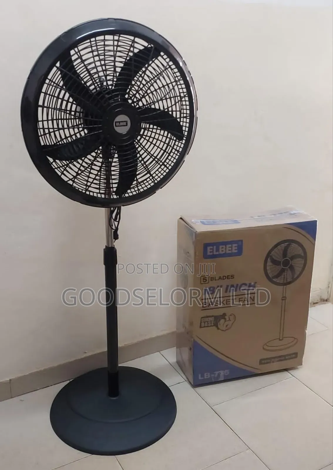 Standing Fan 18inc Elbee Fan