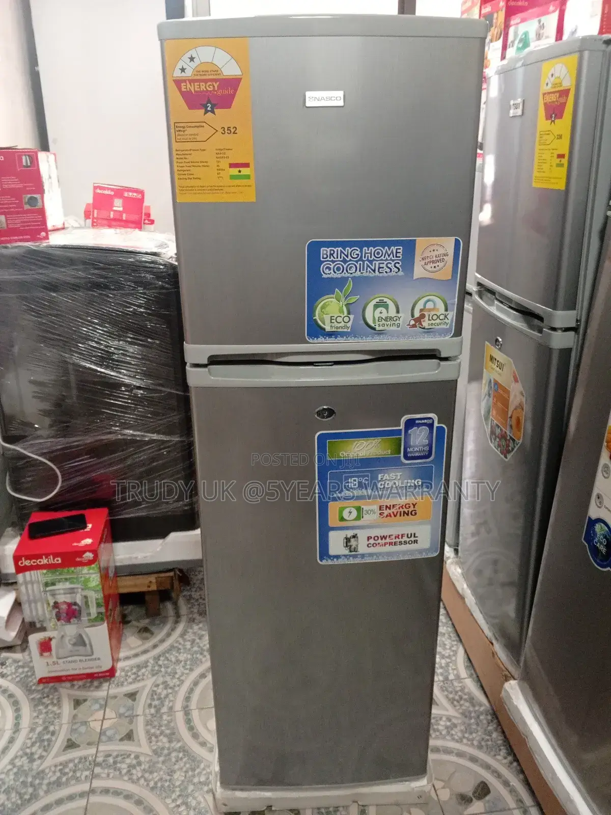 Nasco Superfast Cooling Fridge+Fridge Guide