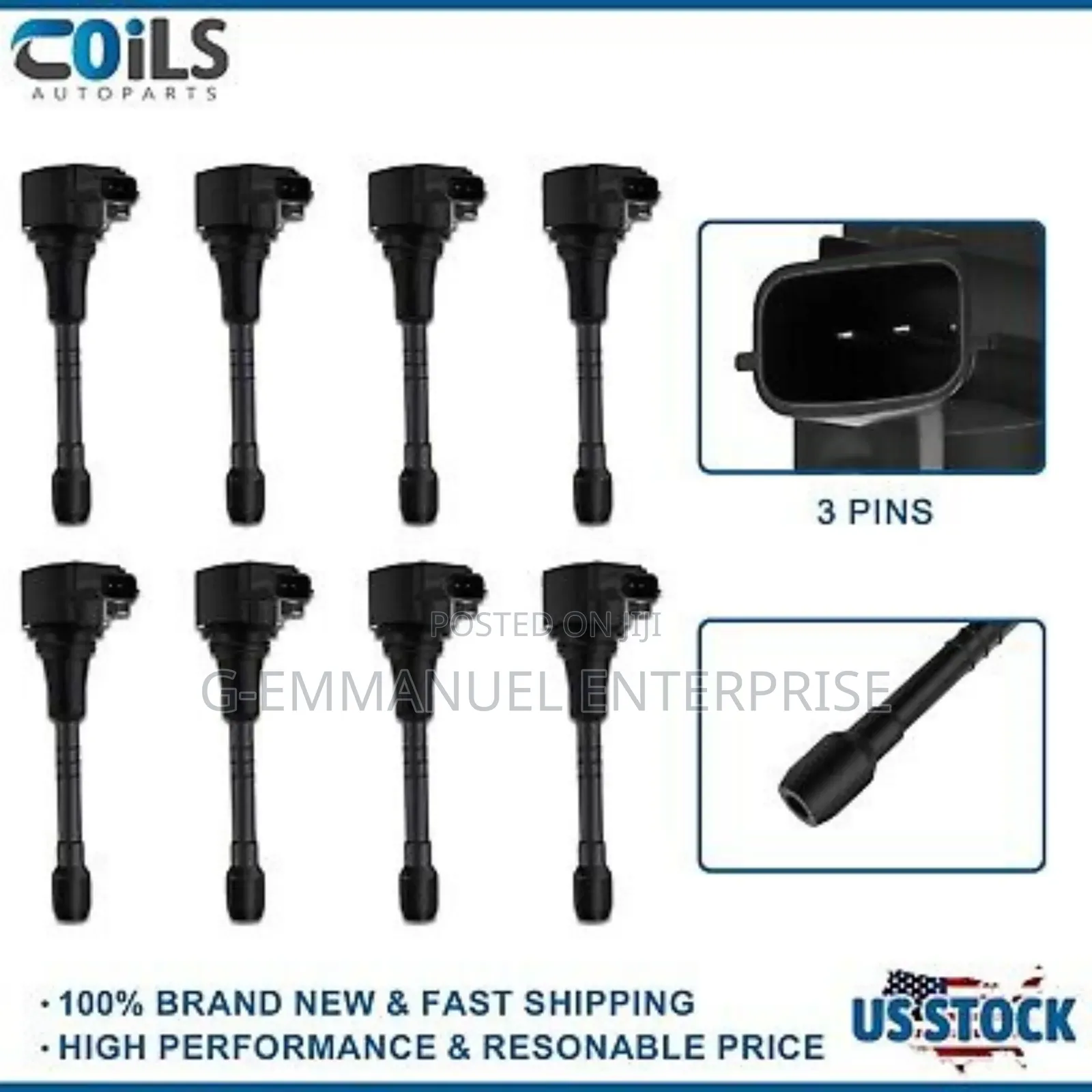 Infiniti QX56 2011-15 Litters Ignition Coil Original Japan