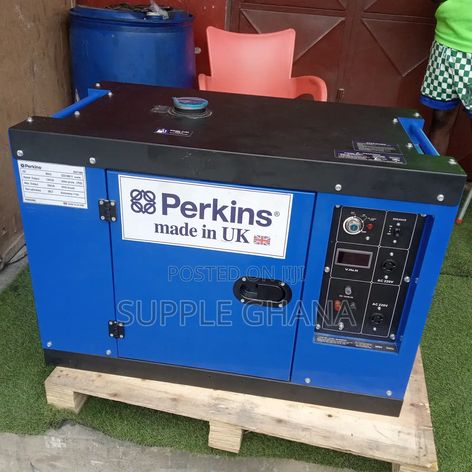 Improving 15kva Diesel Perkins Generator 16500watt Perkins