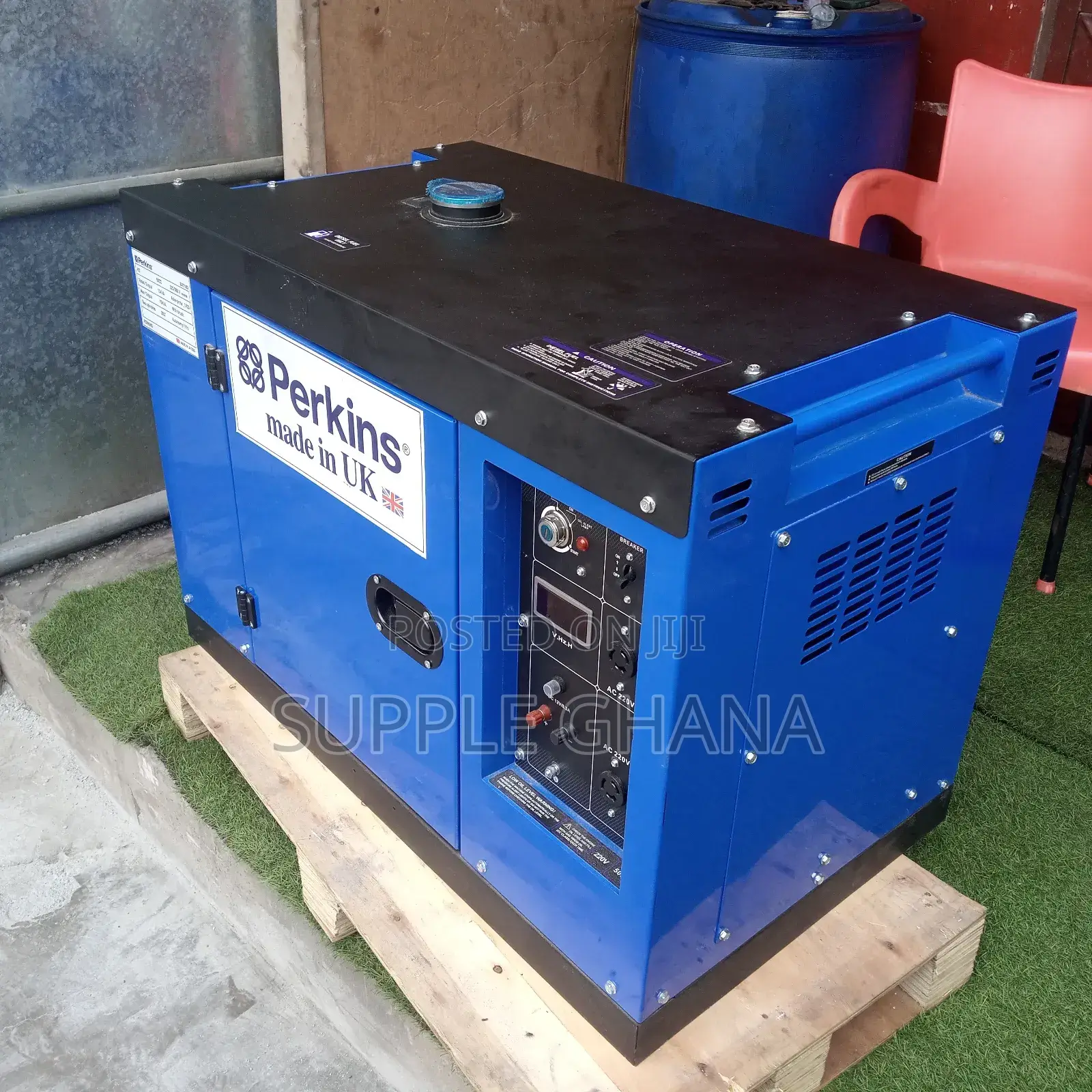 Impressive Diesel Perkins Generator 15kva 16600watt Original