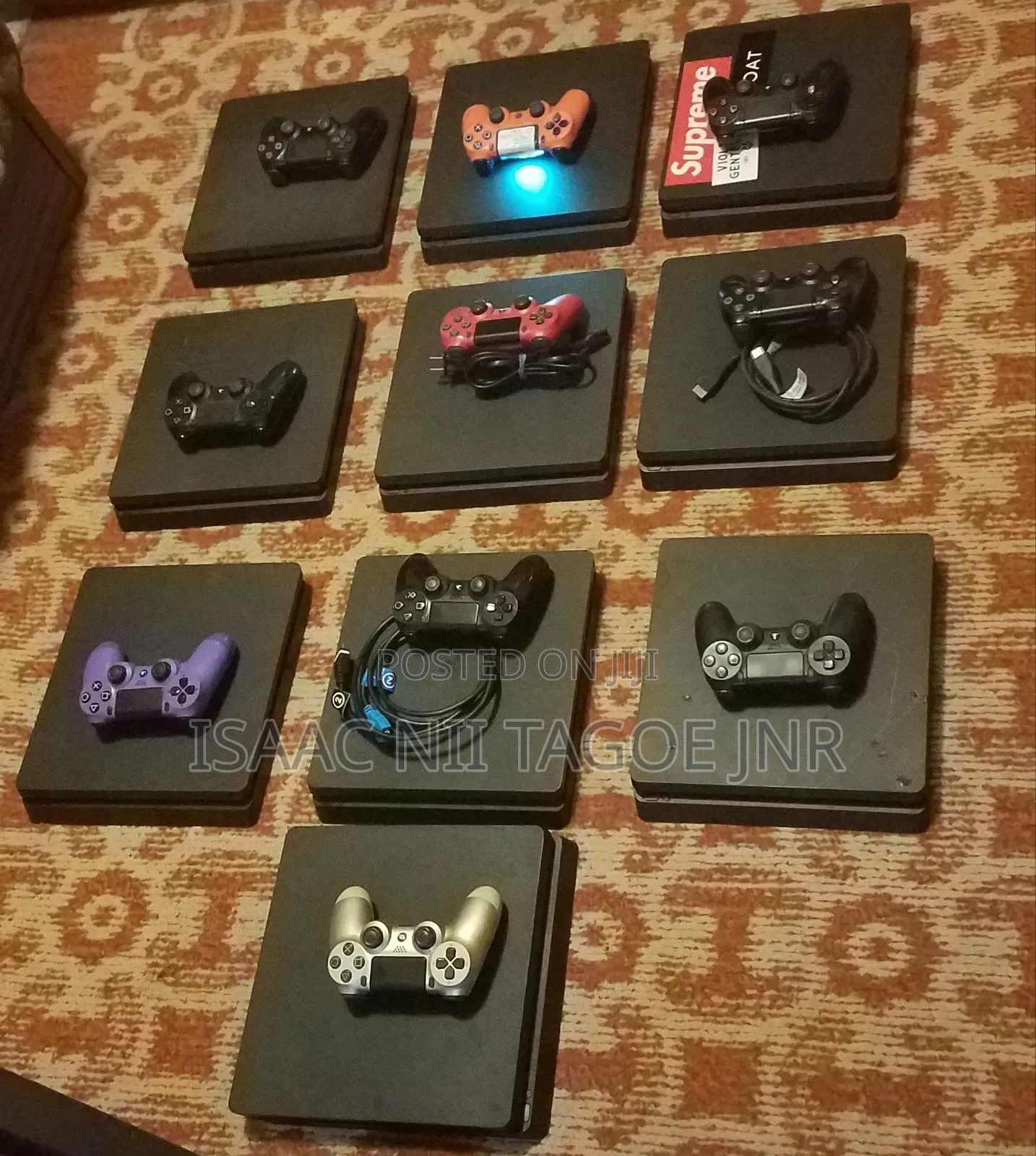 Ps4 Slim Console Jailbreak With Games Usa Used.