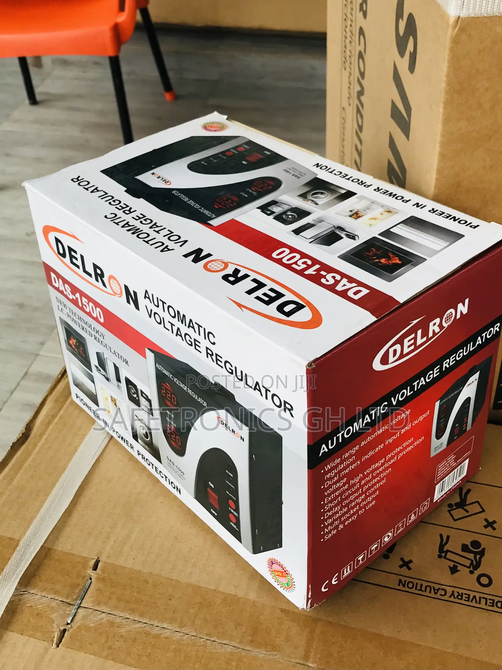 Adjustable  Delron Das-3000 Voltage Automatic Regulator