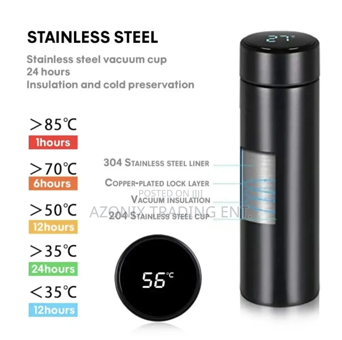 LED Stable Temperature Vacum Cups