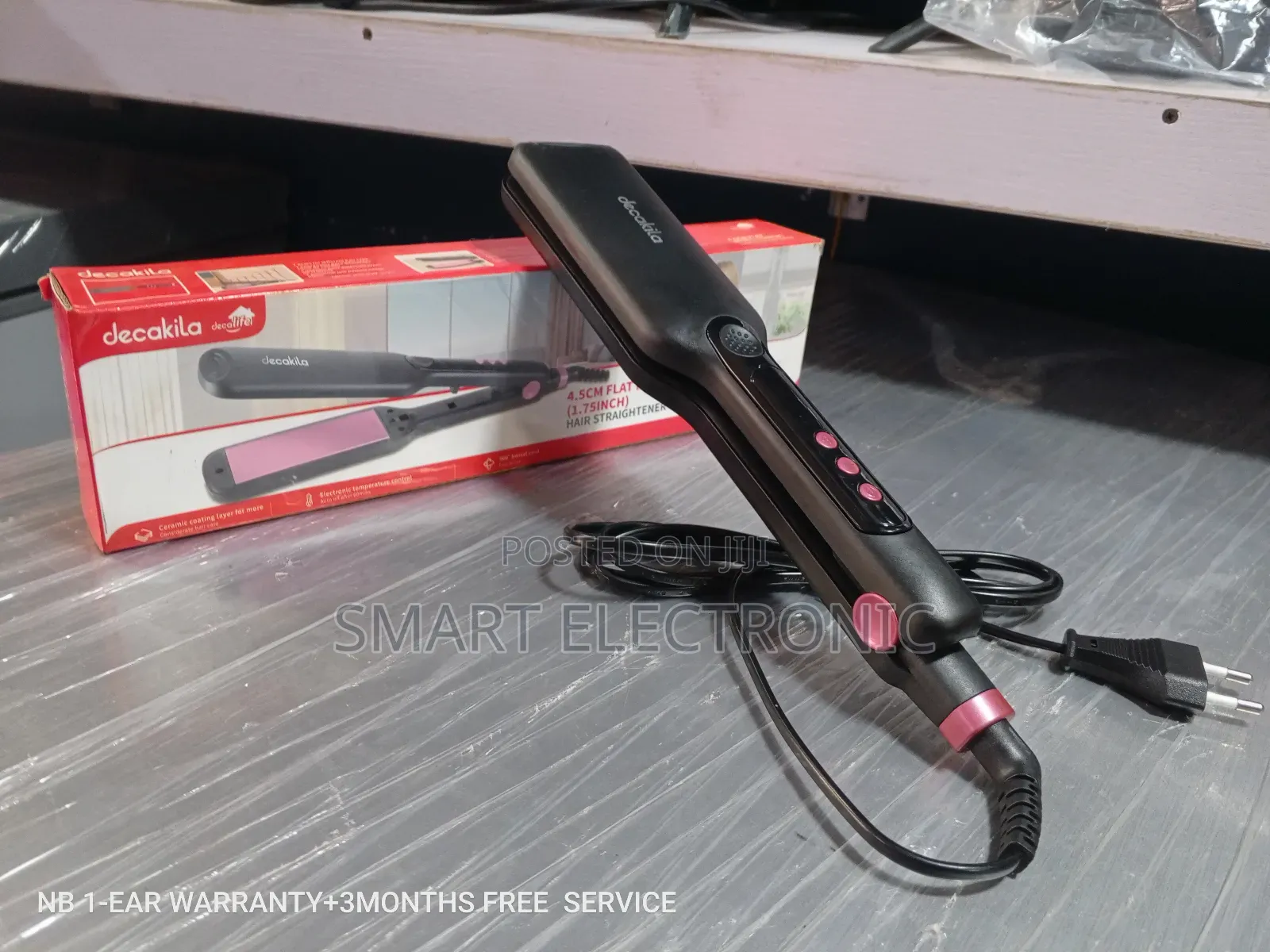 Super Quality Decakila 4.5CM Hair Straightener Hair Straight