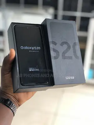 New Samsung Galaxy S20 128 GB Black