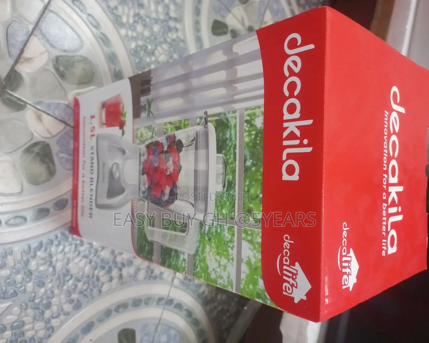 Available 1.5L Stand Blender Decakila Kitchen Appliances.