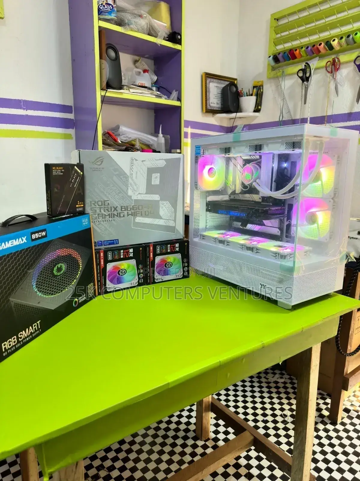 New Asus TUF Gaming FX10CP 32GB Intel Core i7 HDD+SSD 3T