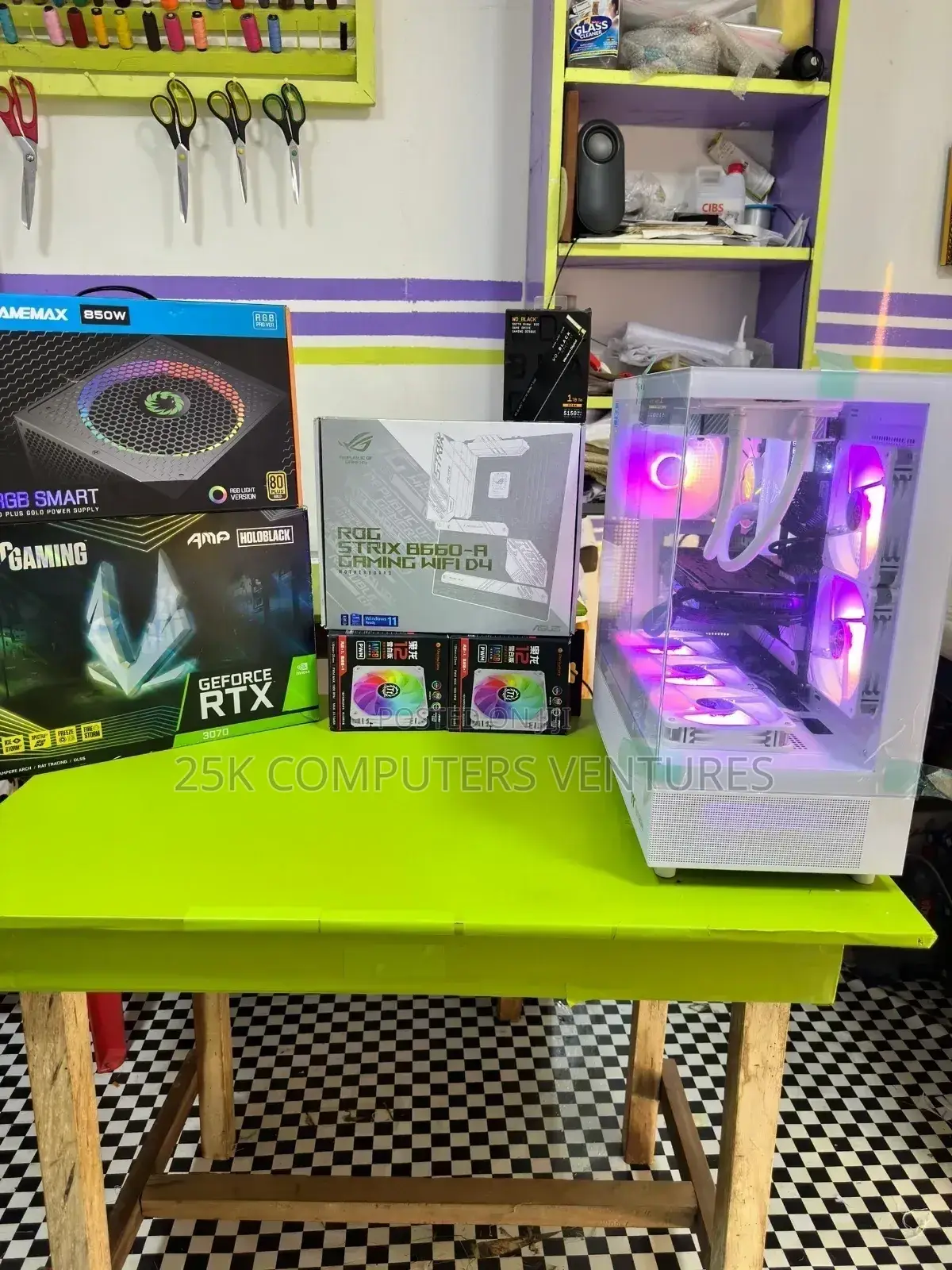 New Asus TUF Gaming FX10CP 32GB Intel Core i7 HDD+SSD 3T