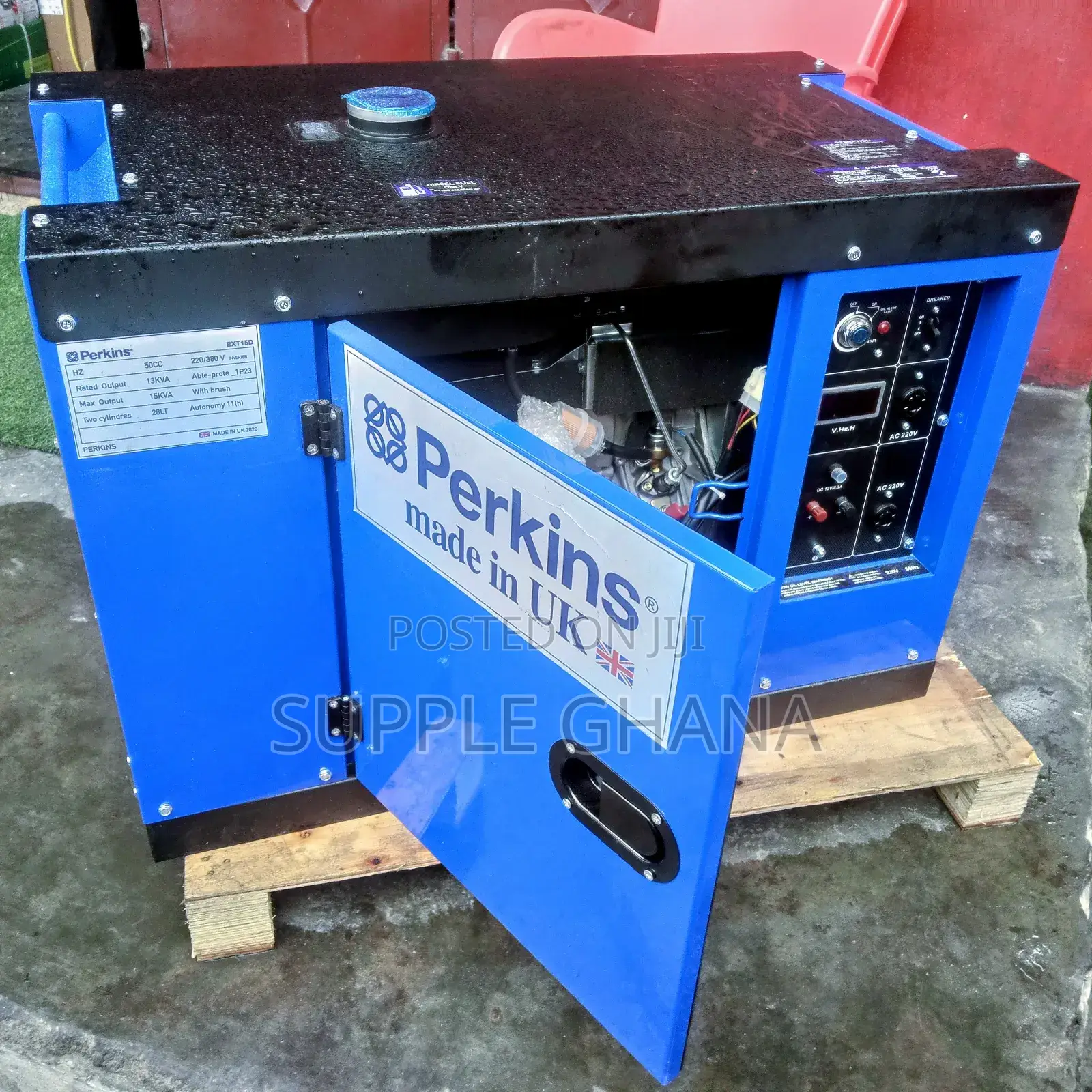 A+Plus Perkins Diesel 15kva 16500watt Generator Correct 15kv