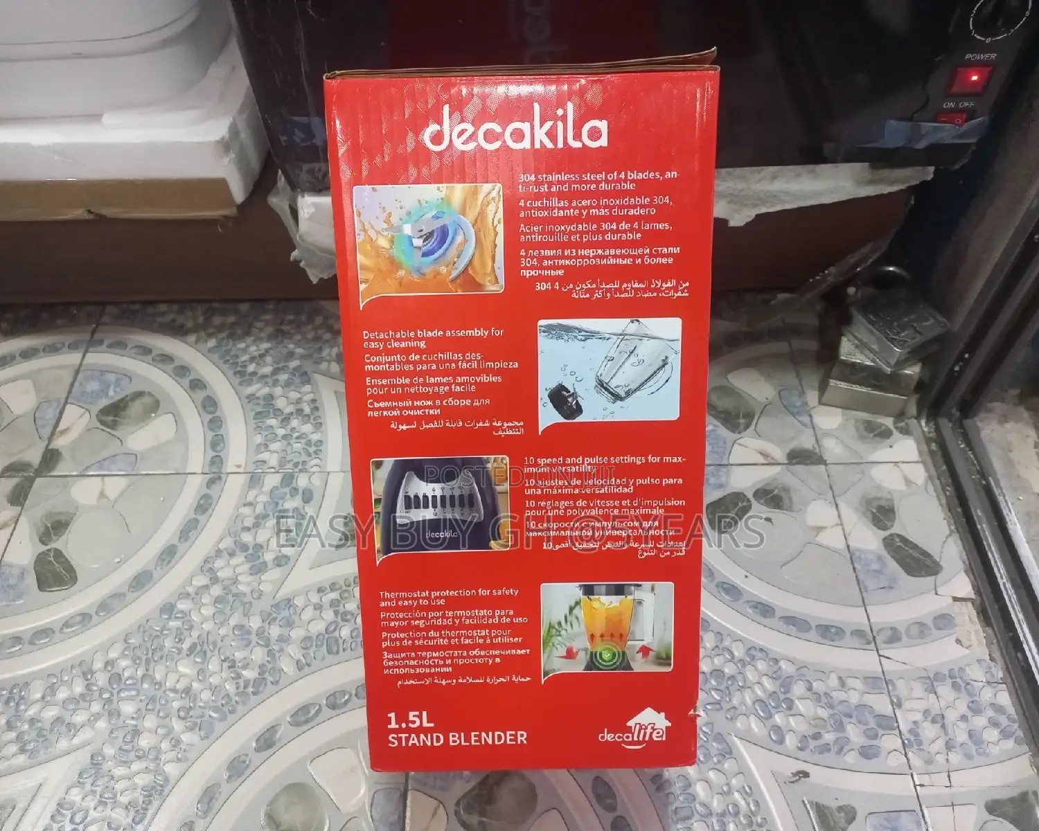 1.5L Stand Blender Quality and Affordable Price 400w