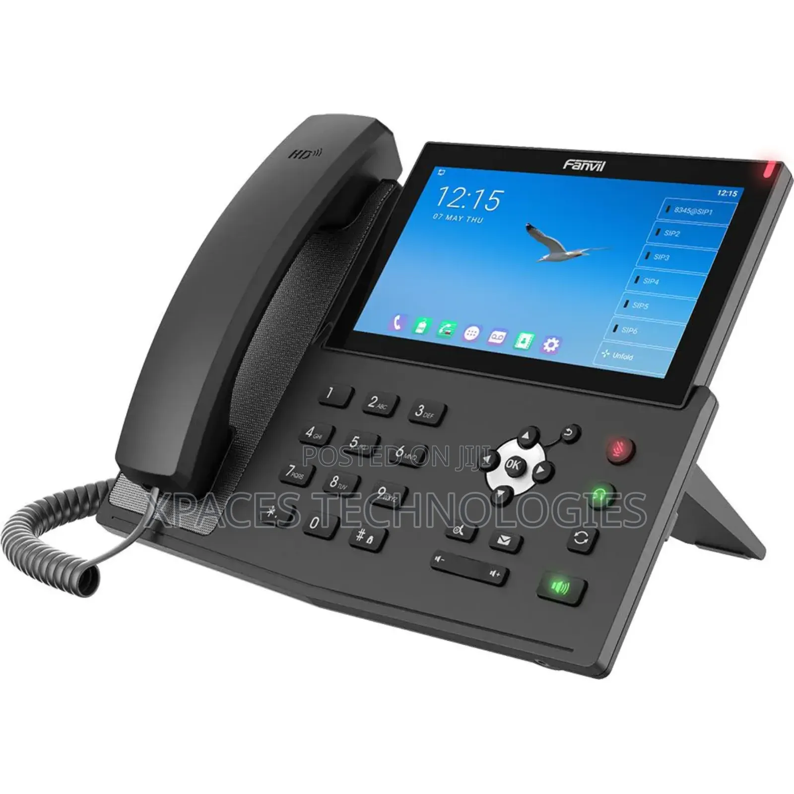 Fanvil X7A Android Voip Phone, 7-inch Color Touch Screen