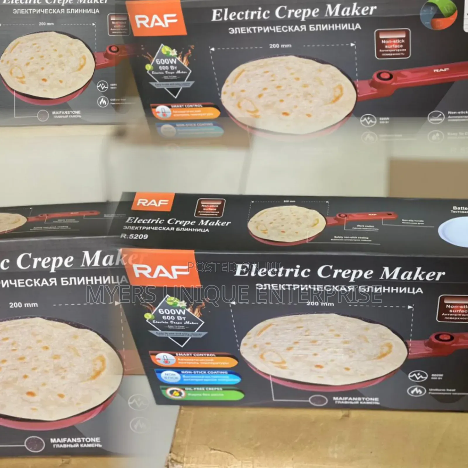 20cm Burner Size Electric Crepe Maker