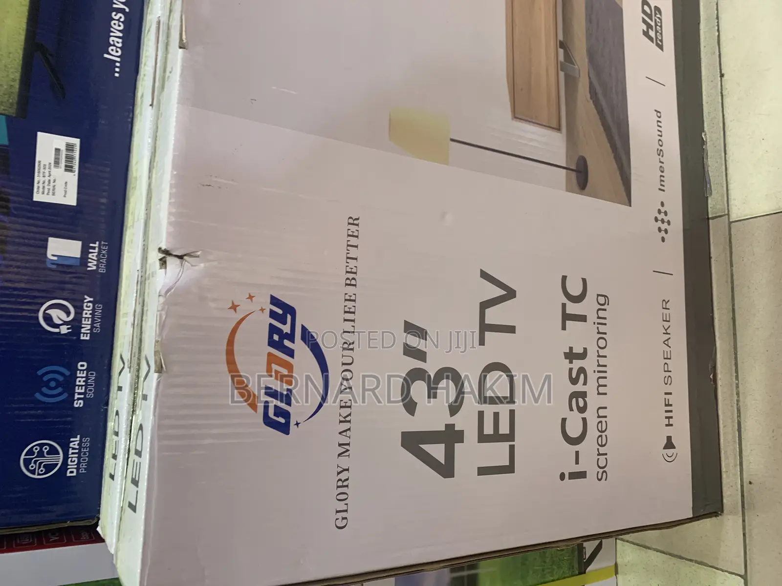Glory 43” Digital Satellite Tv