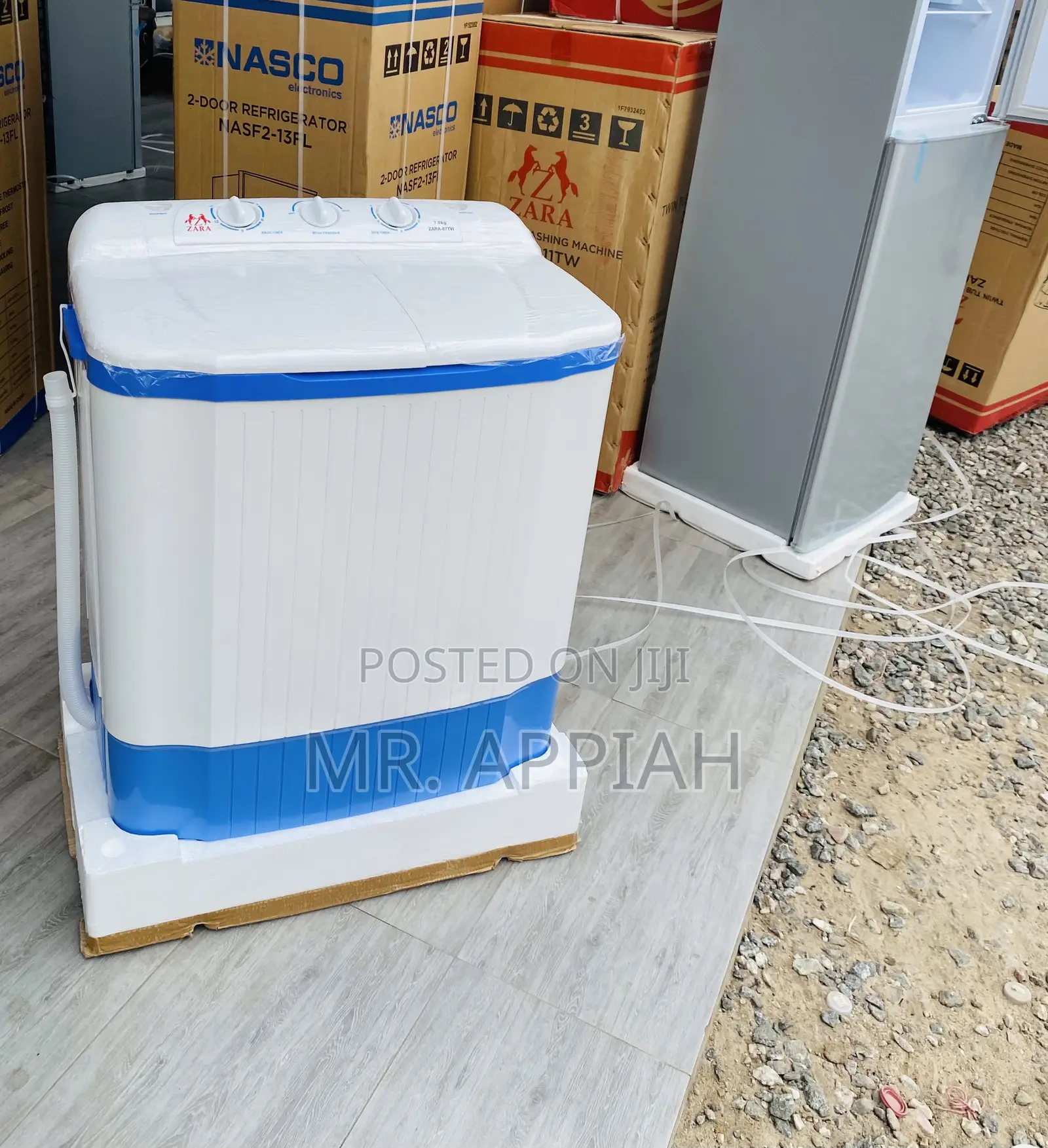 Zara 7kg Semi-Automatic Electric Washing Machine