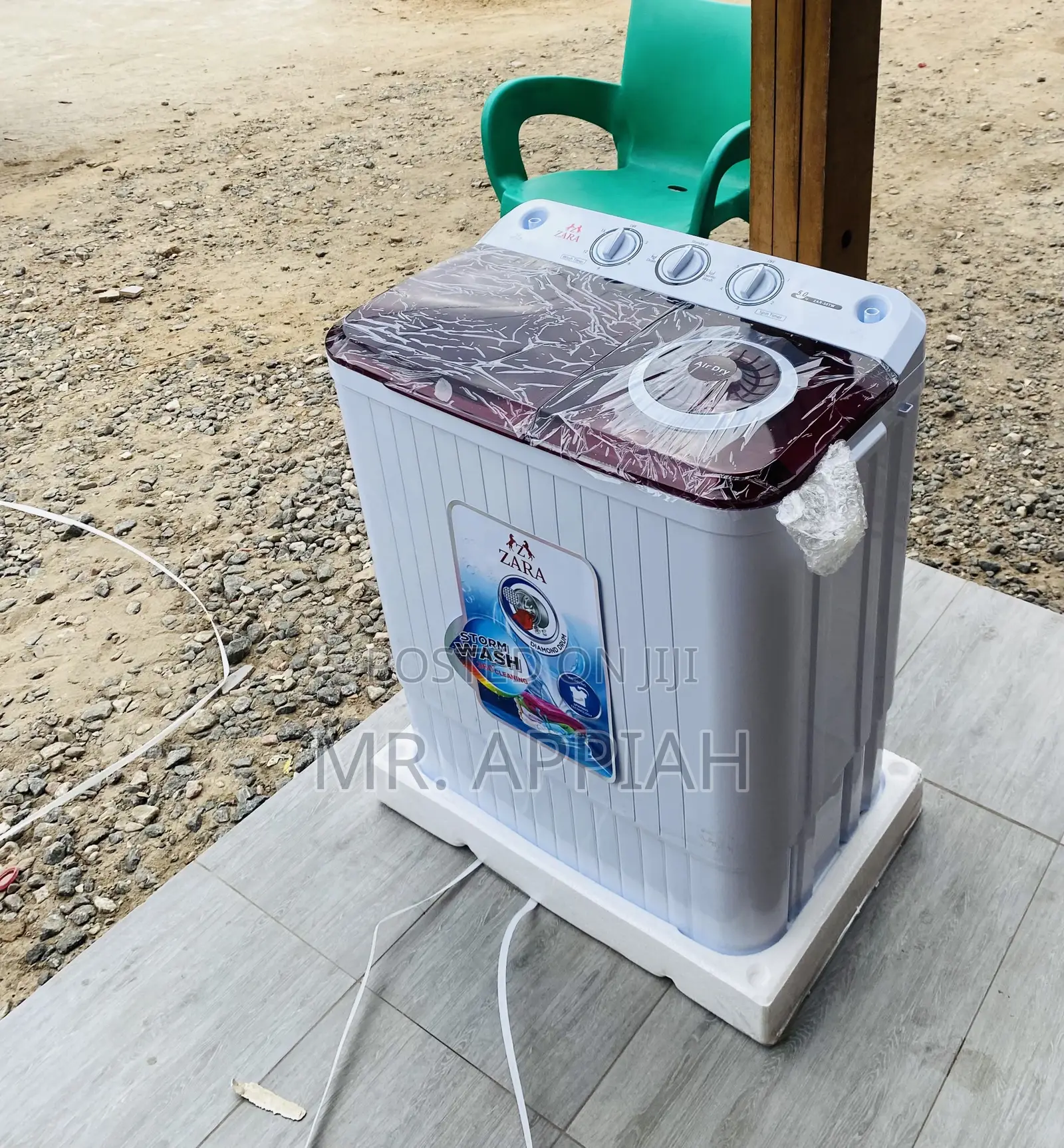 Zara 5kg Semi-Automatic Electric Washing Machine + Spin/Dry