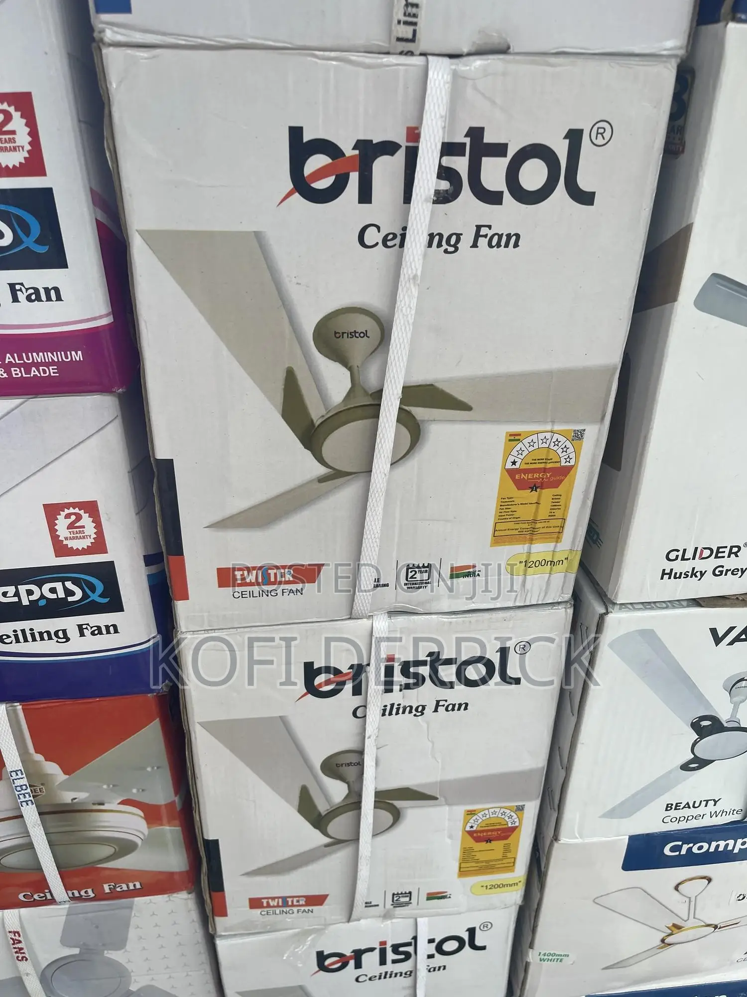 Bristol Twister - Long Blade Fan