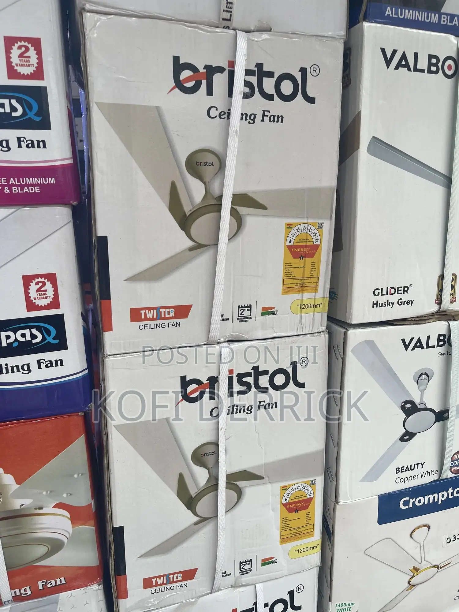 Bristol Twister - Long Blade Fan