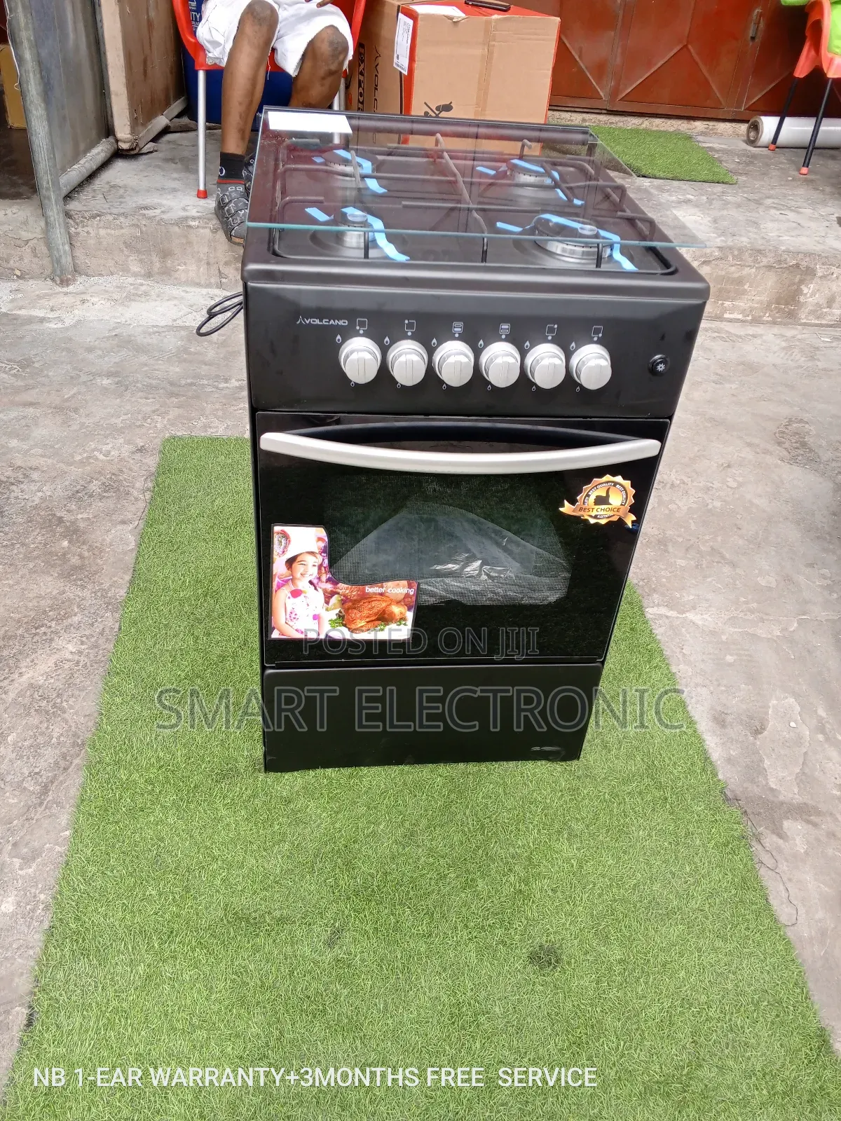 Volcano Gas Cooker Gas Cooker 4 Burner With Oven