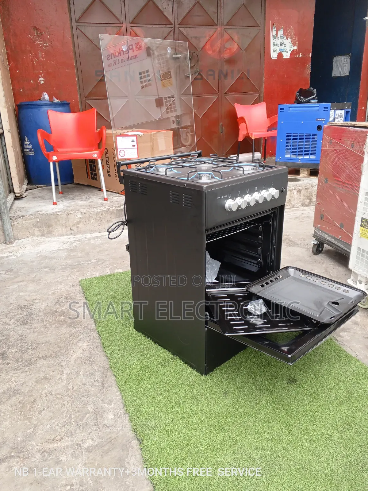 Desirable 4 Burner 50×50 Volcano Gas Cooker Gas Cooker