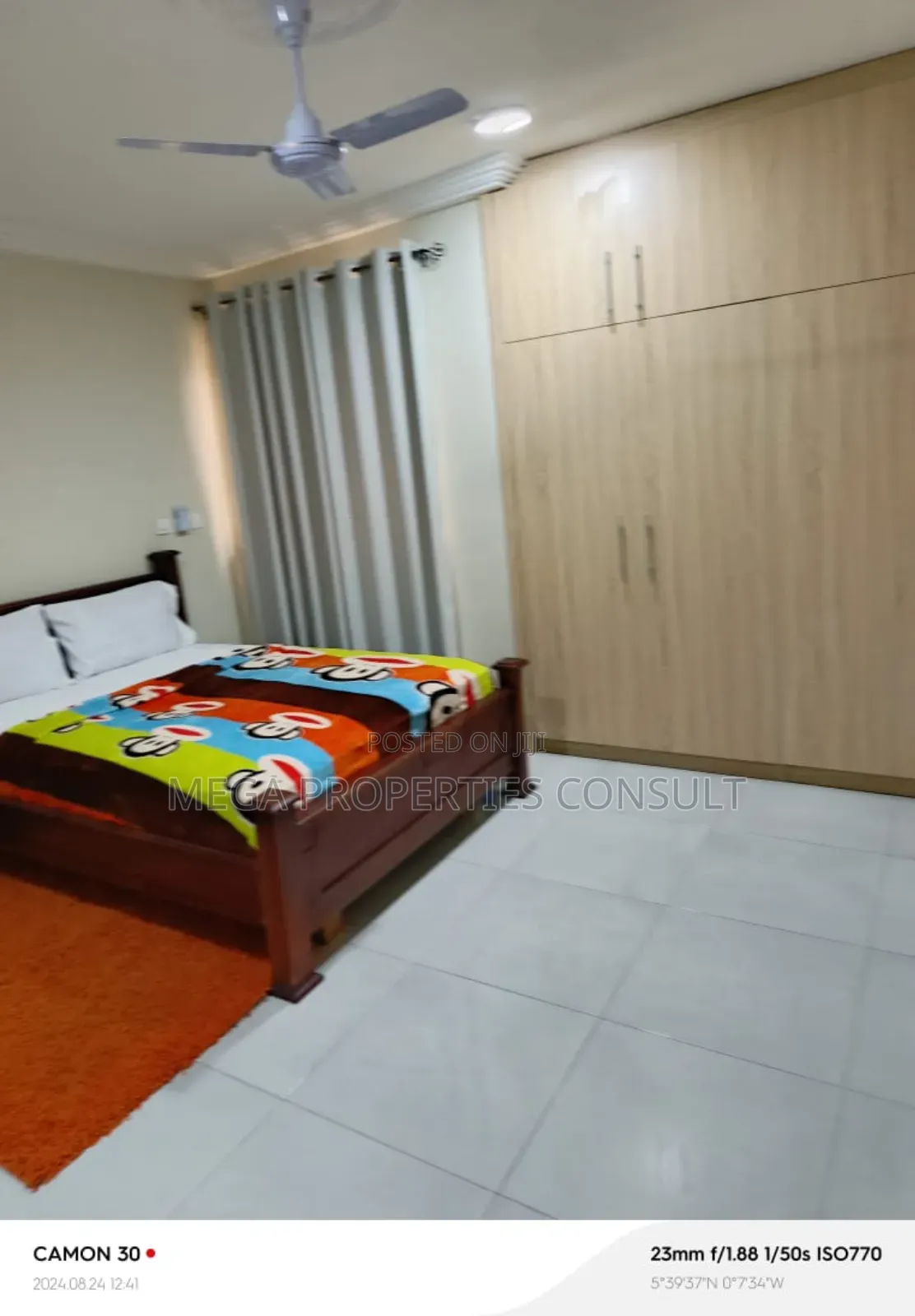 Furnished 1bdrm Apartment in Adjiringanor for Short Stay