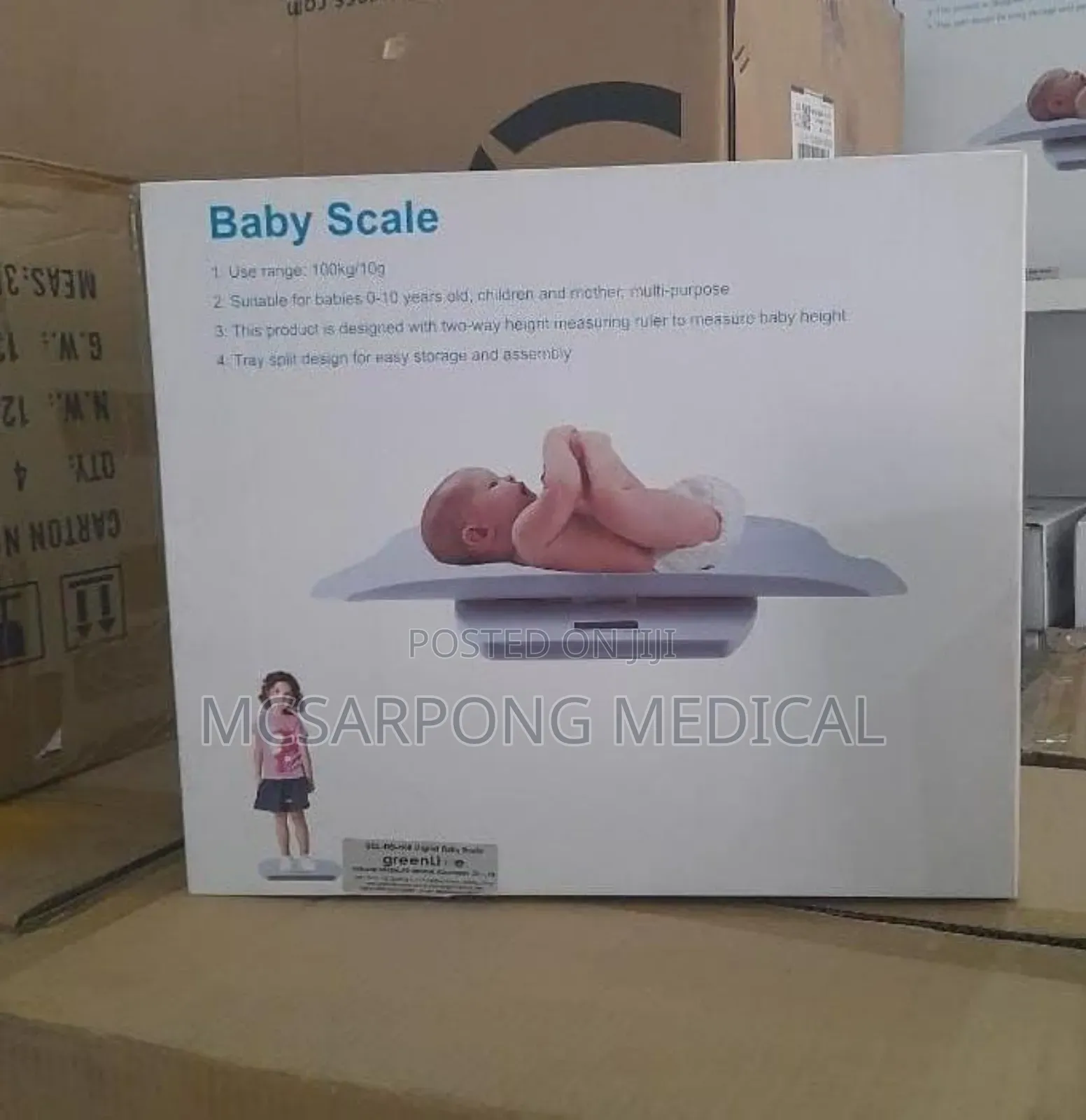 Babies Digital Weighing Scale With Tray