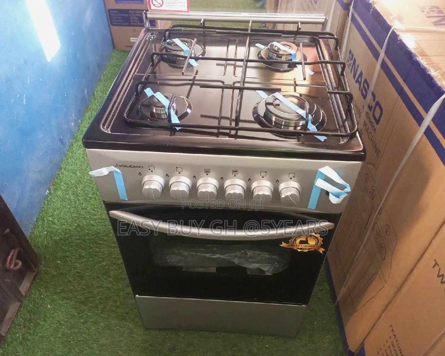 Cooked Fast With Volcano Standing Cooker Affordable Price.