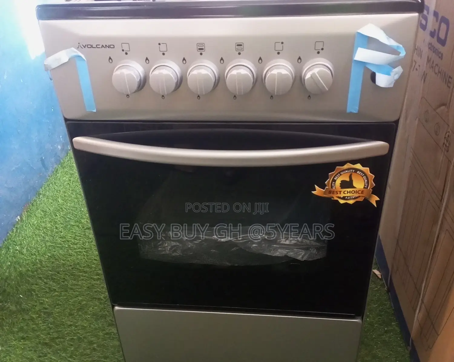 Get Your Best Choice Volcano Standing Cooker.