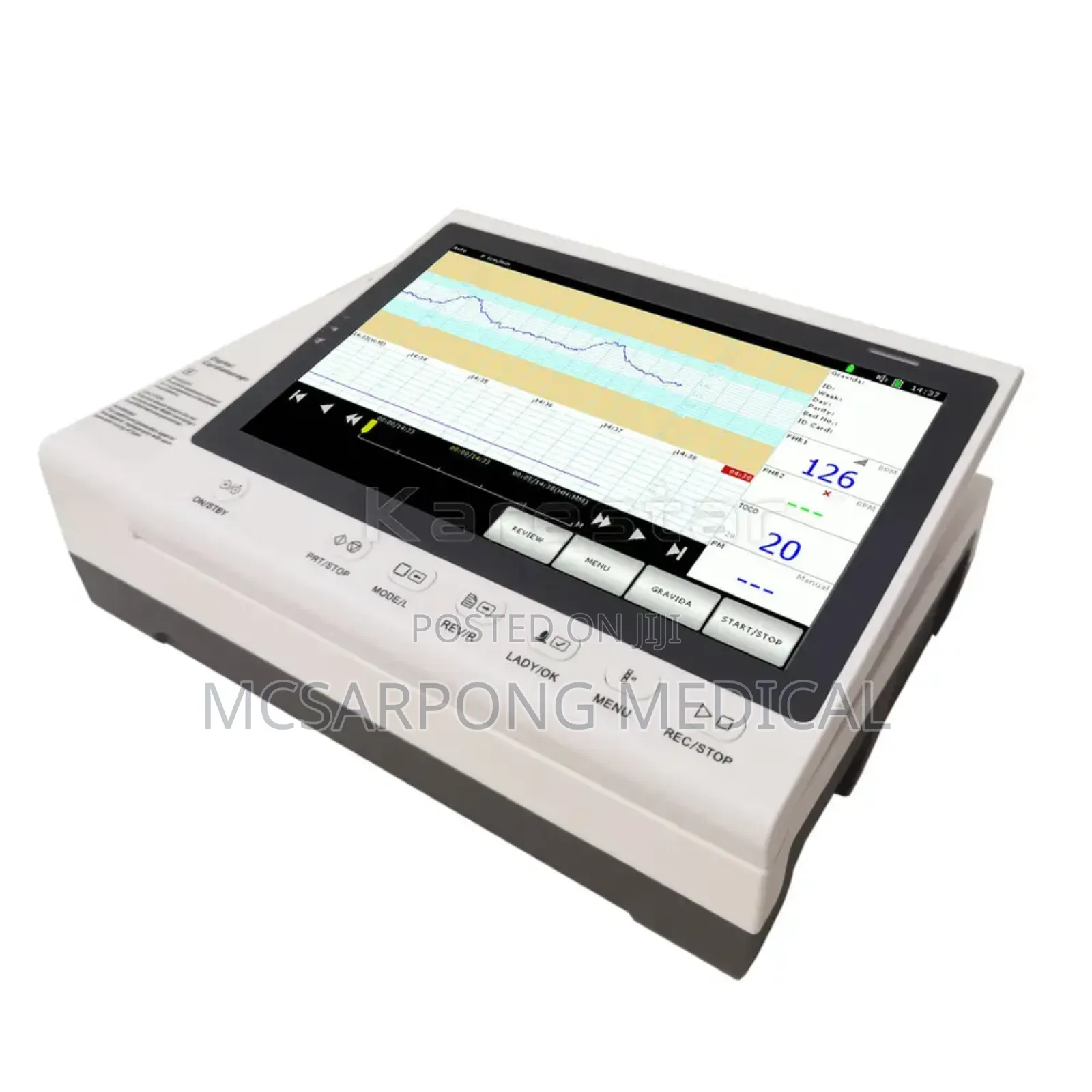 Fetal Monitor CTG Machine ( Twins Fetal Monitor)