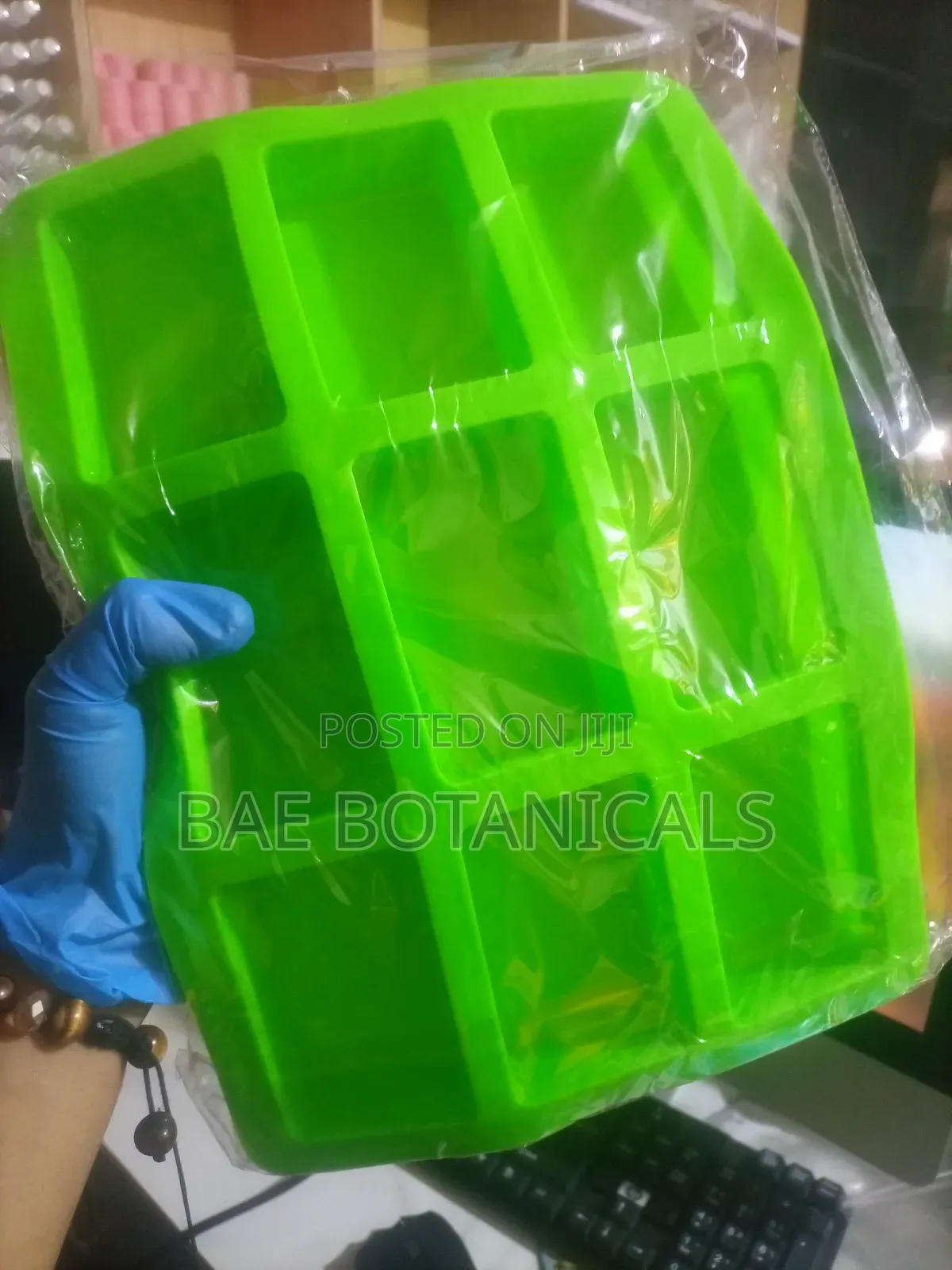 9 Cavity Sillicone Soap Mold