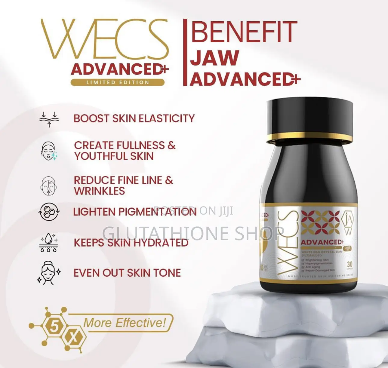 Jaw Advance (30 Capsules) Newly Released Upgraded Capsule