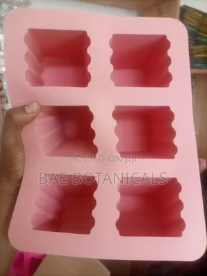 Large Laundry Sillicone Soap Mold (6 Cavities)