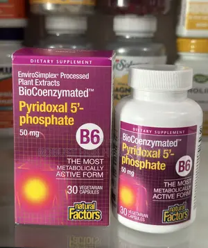 Vitamin B6 as P5P, Coenzyme B6