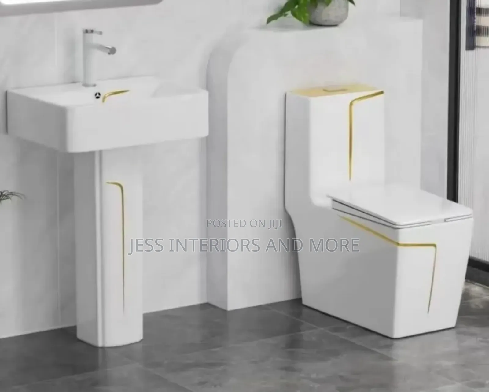 Toilet Bowl With Wash Hand Basin