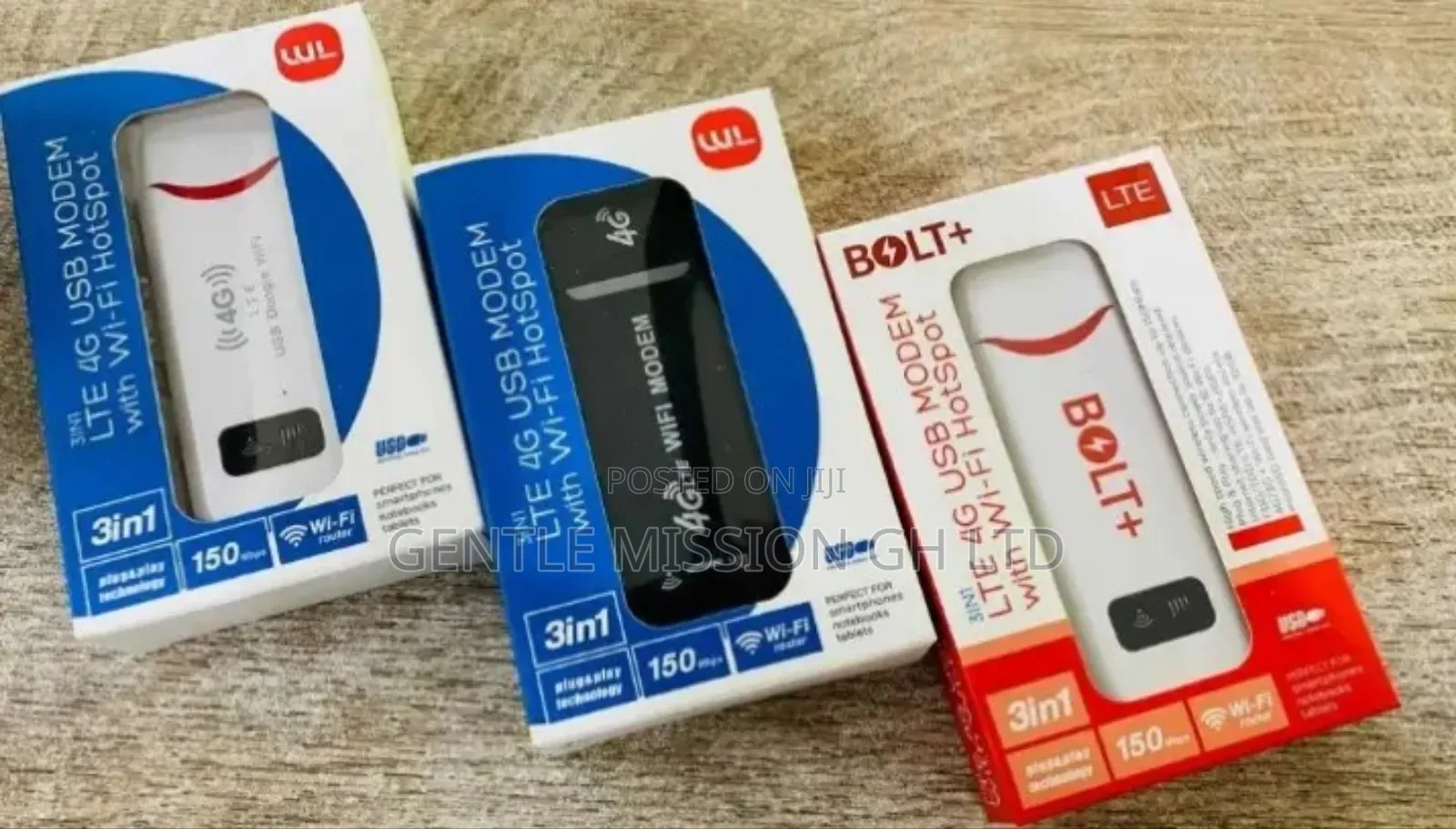 Wi-Fi Modem 3in1 With Hotspot