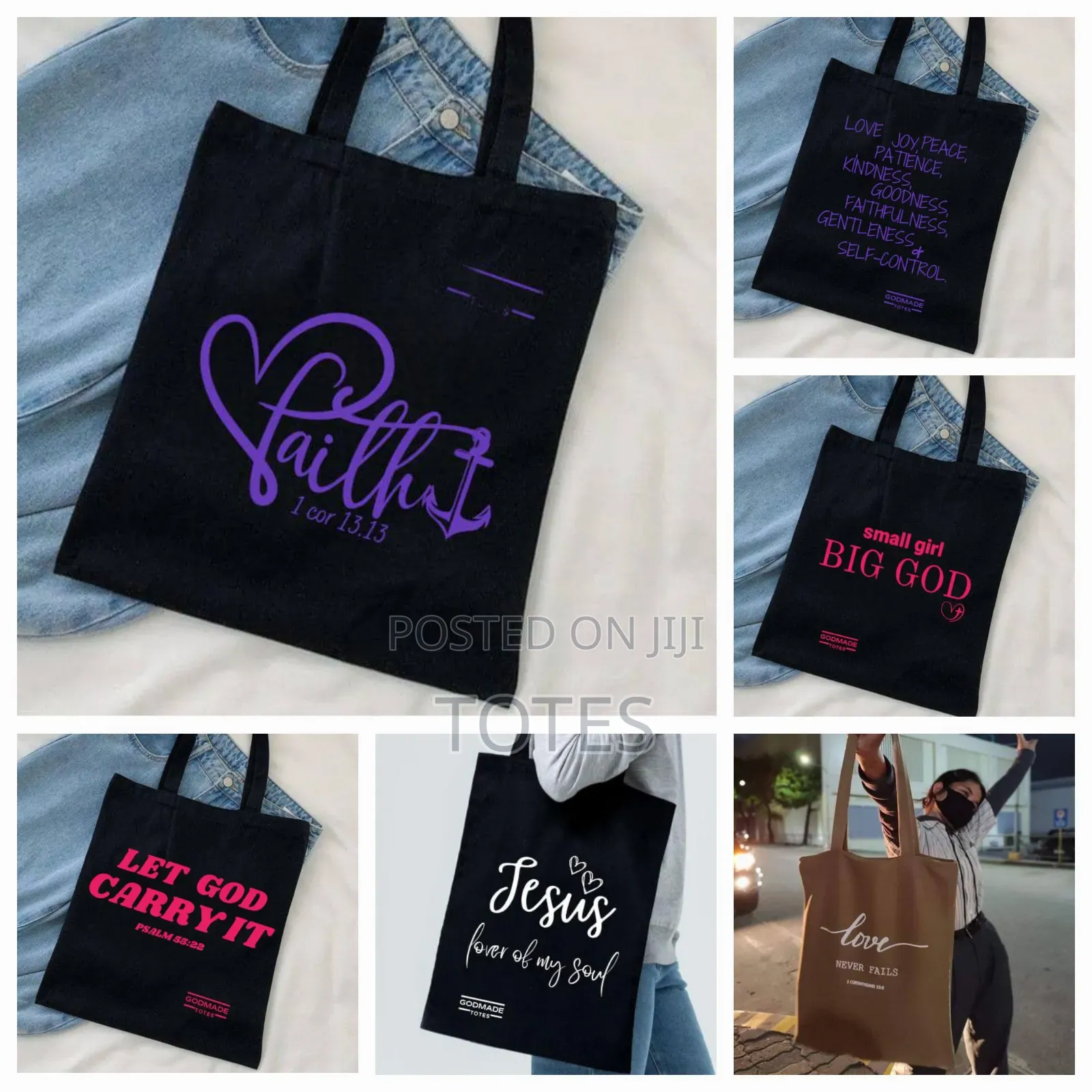 Godmade Tote Bags