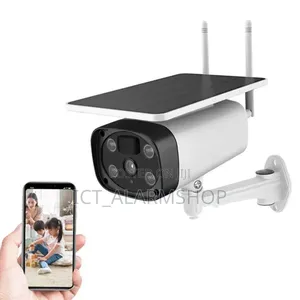 Solar Power Bullet Camera