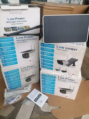 Solar Power Bullet Camera