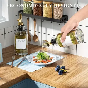 2pcs Glass Dispenser Bottles+Funnel+Label Set