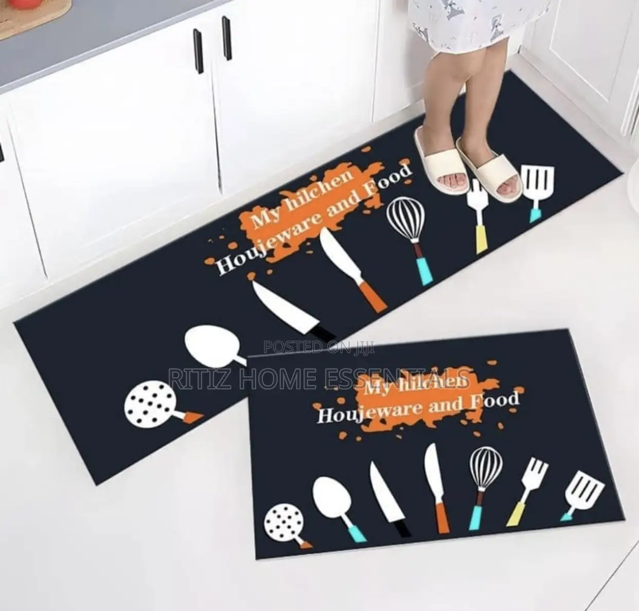 2 Set Kitchen Floor Mat