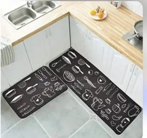 2 Set Kitchen Floor Mat