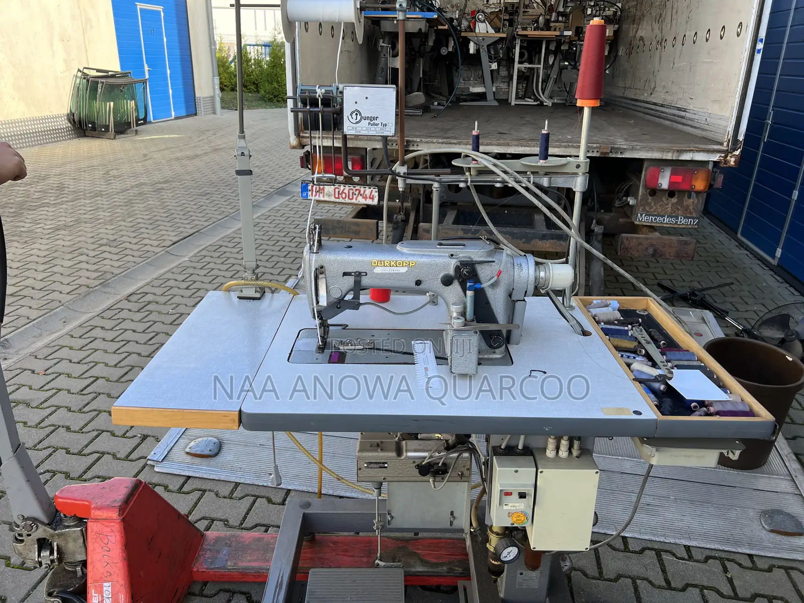 Original Used Industrial Sewing Machines From Germany.