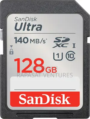 Sandisk 128gb Ultra Sdxc Uhs-i Memory Card