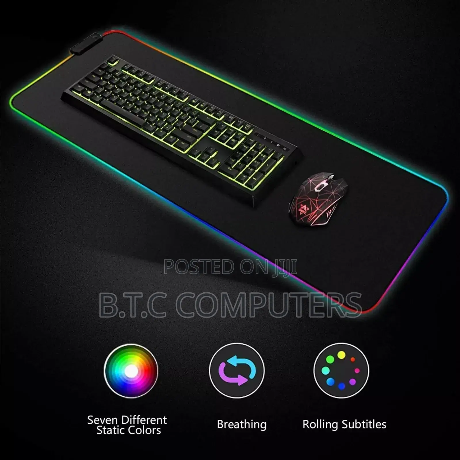 Amazon RGB Light LED Mouse Pad