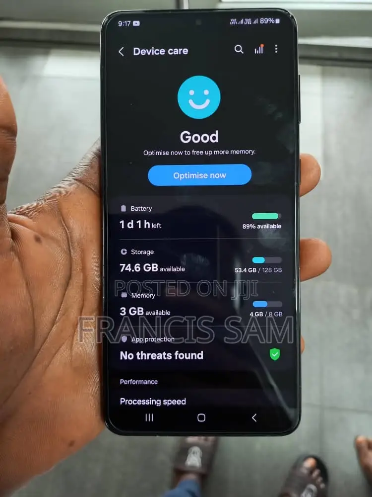 Samsung Galaxy S21+ 5G 128 GB Black