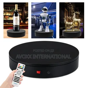 Professional 360 Degree Photography Rotating Display Stand
